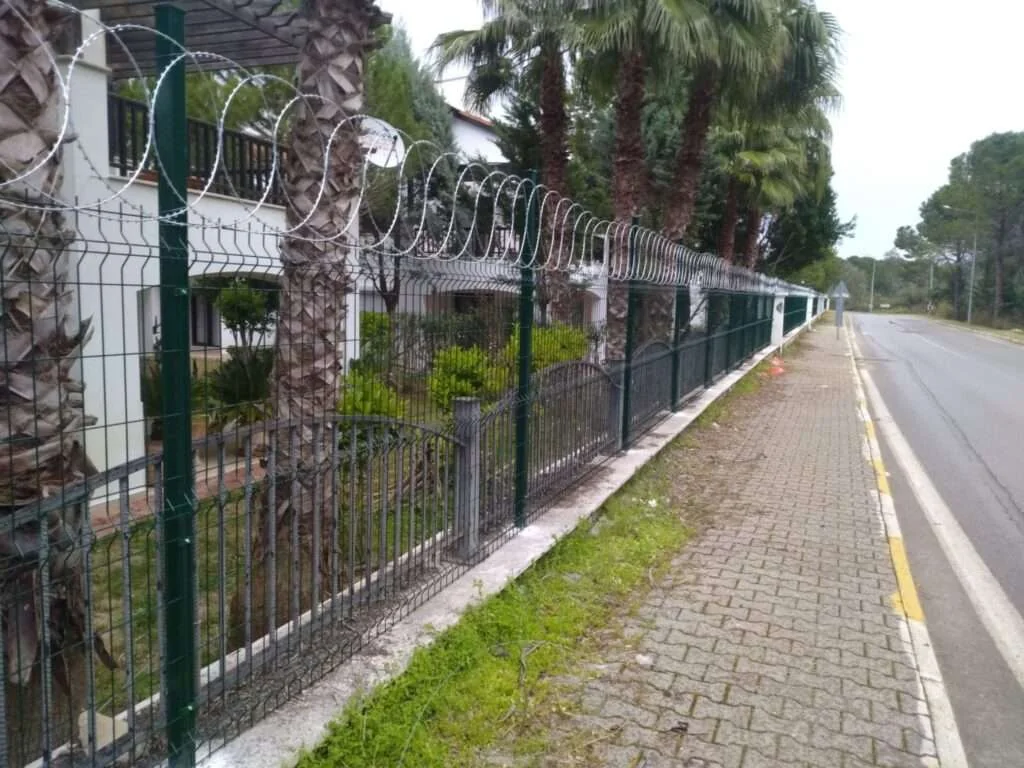 Antalya Çevre Güvenlik Sistemleri Referansı - Dikenli Tel Sistemi