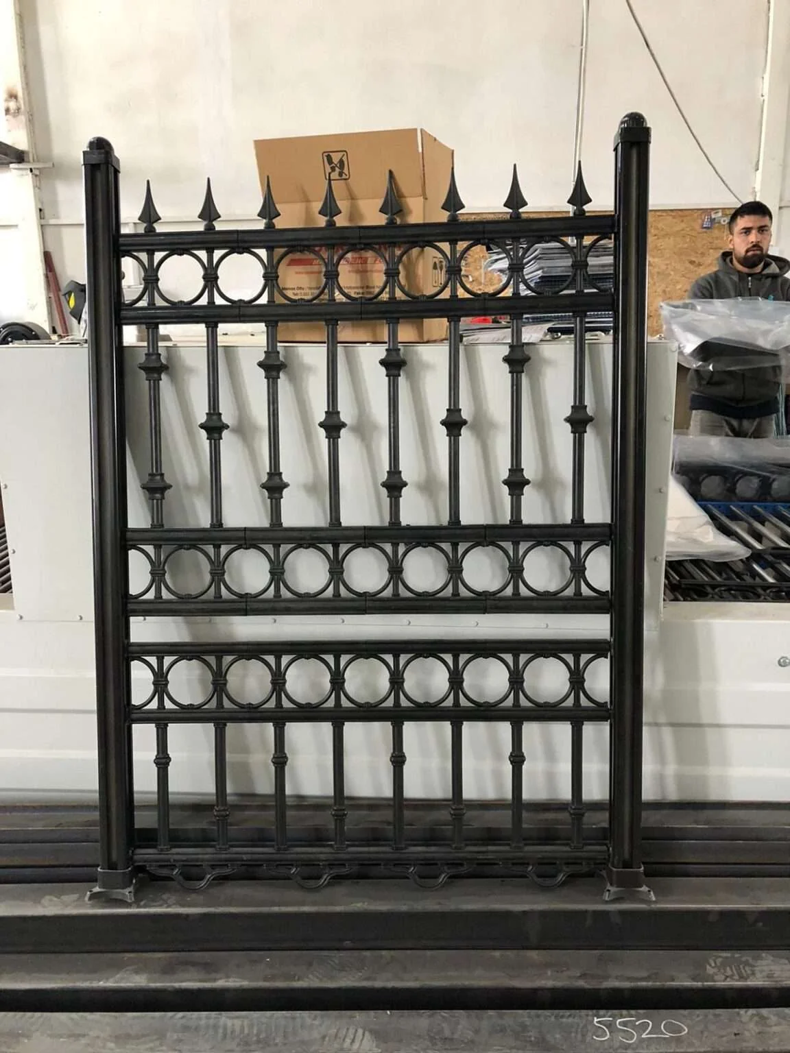 Antalya Pencere Korkuluğu Projesi - Klasik Ferforje