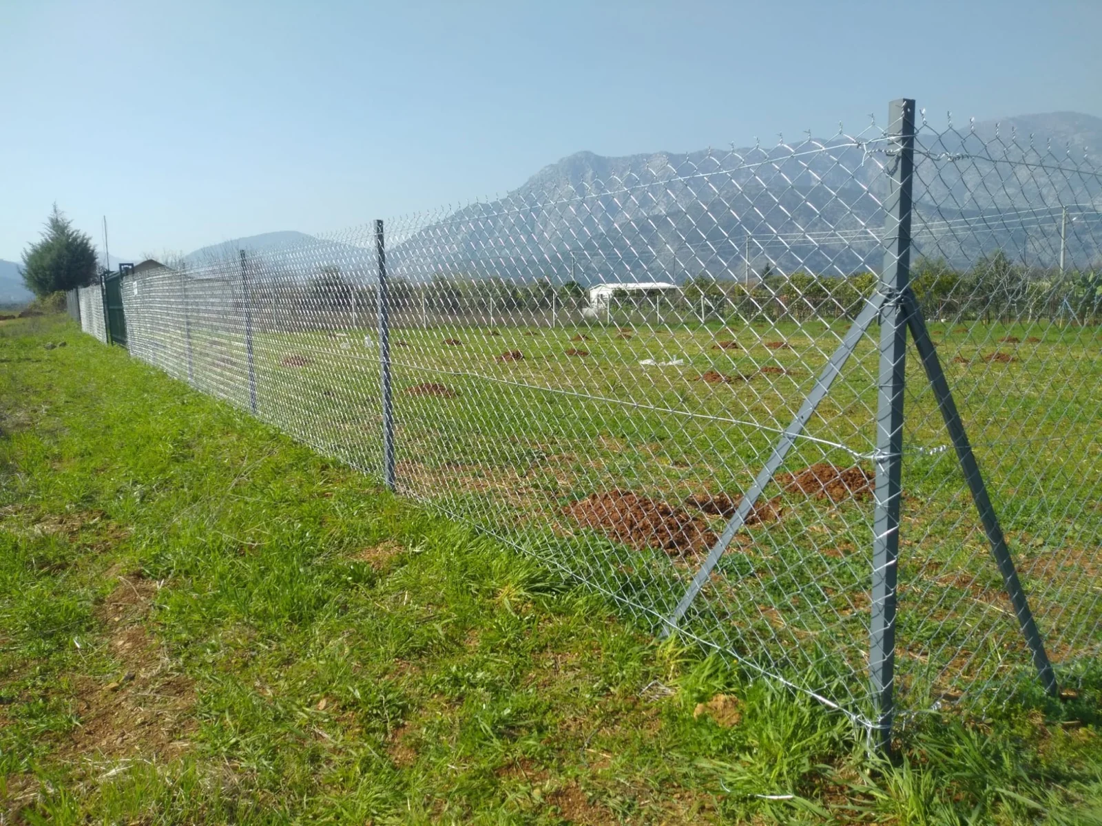 Antalya Bahçe Teli Referansı - Galvanizli Tel Çit