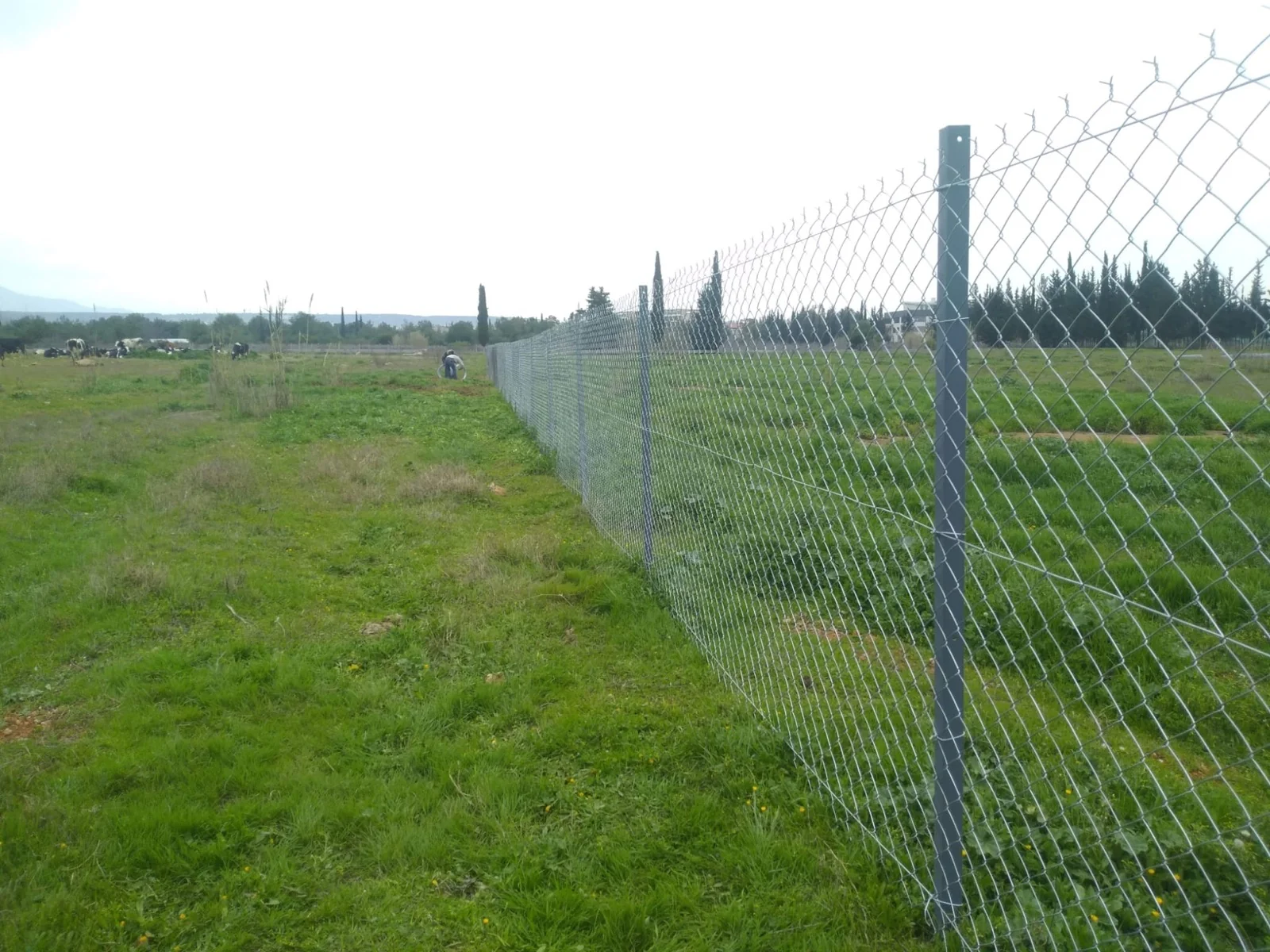 Antalya Bahçe Teli Projesi - PVC Kaplama Tel