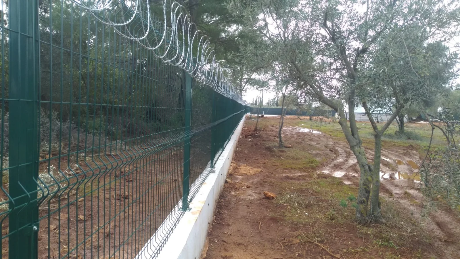 Antalya Panel Çit Projesi - Site Çit Sistemi